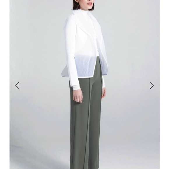 KZ_K Studio NYC White Techno Blazer NWT ~ Size L - Picture 14 of 14